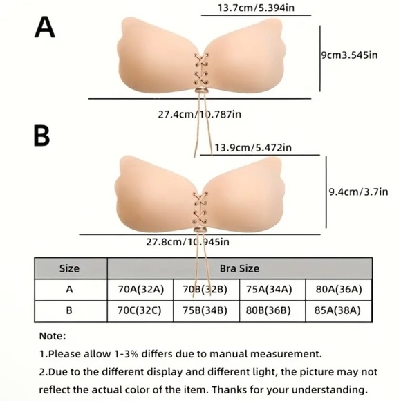 Women’s Black Lifting Stick-On Nipple Covers, Strapless Push Up Nipple Pasties - Picture 5 of 7